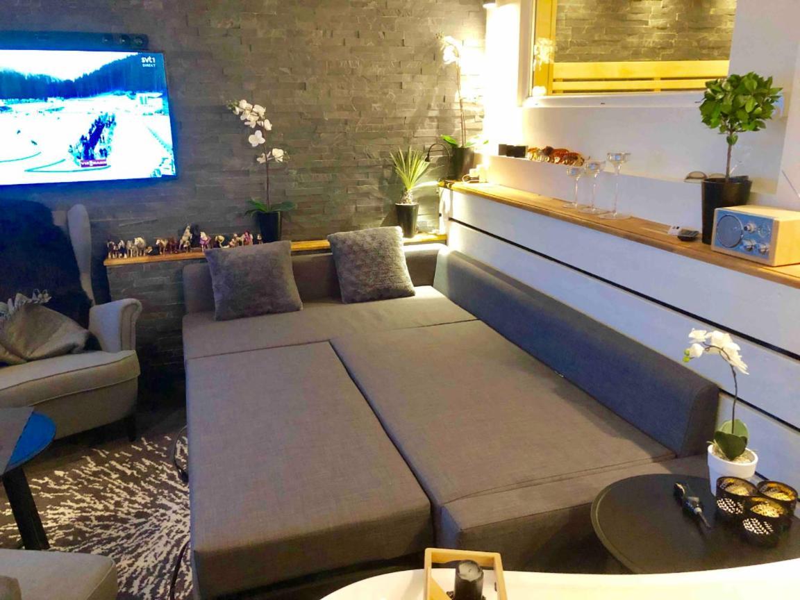 Lovely Studio Apartment Seaview & Private Sauna Lerum Exterior foto